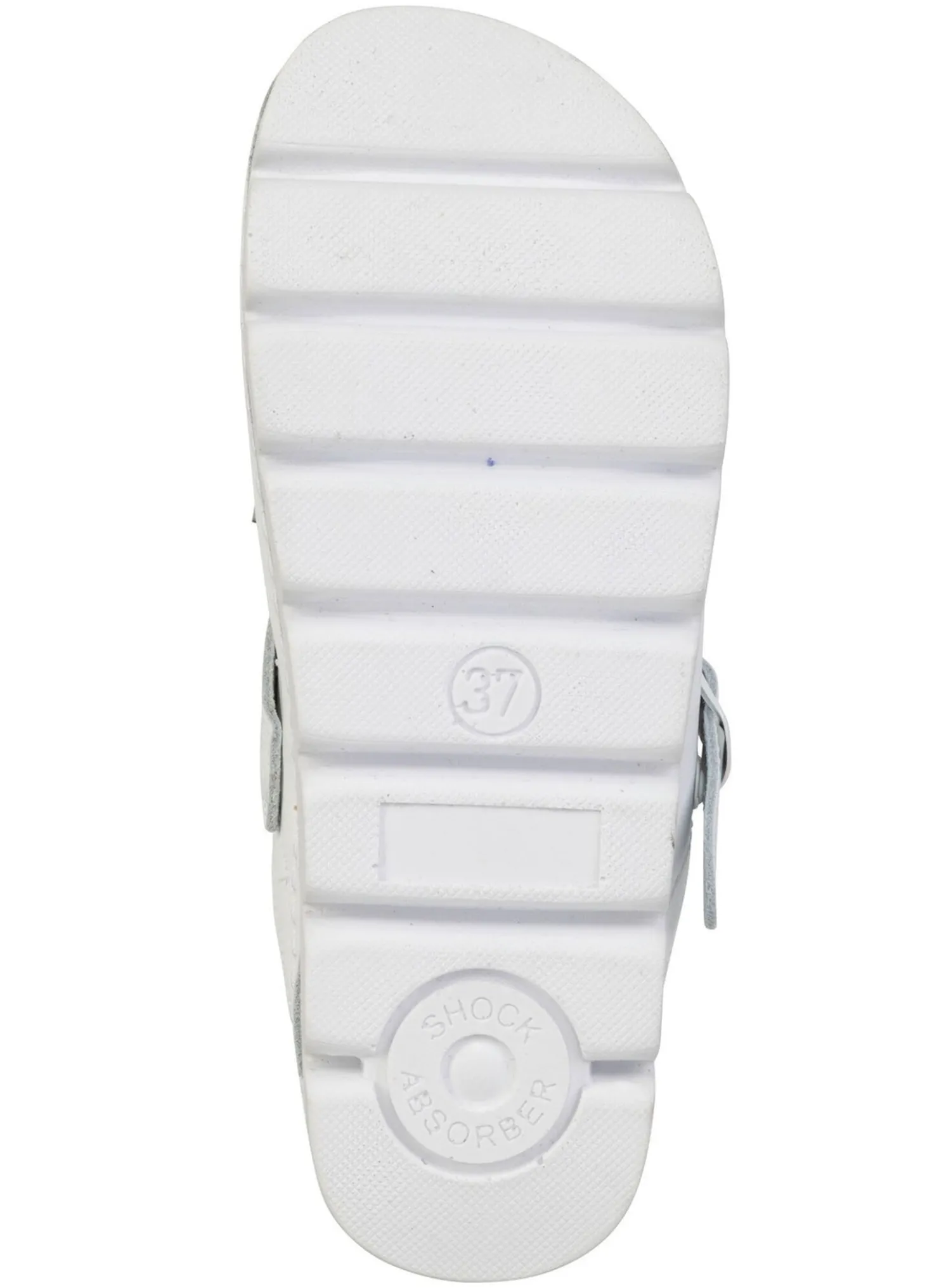 Sommerliche Damen-Clogs, aus Leder