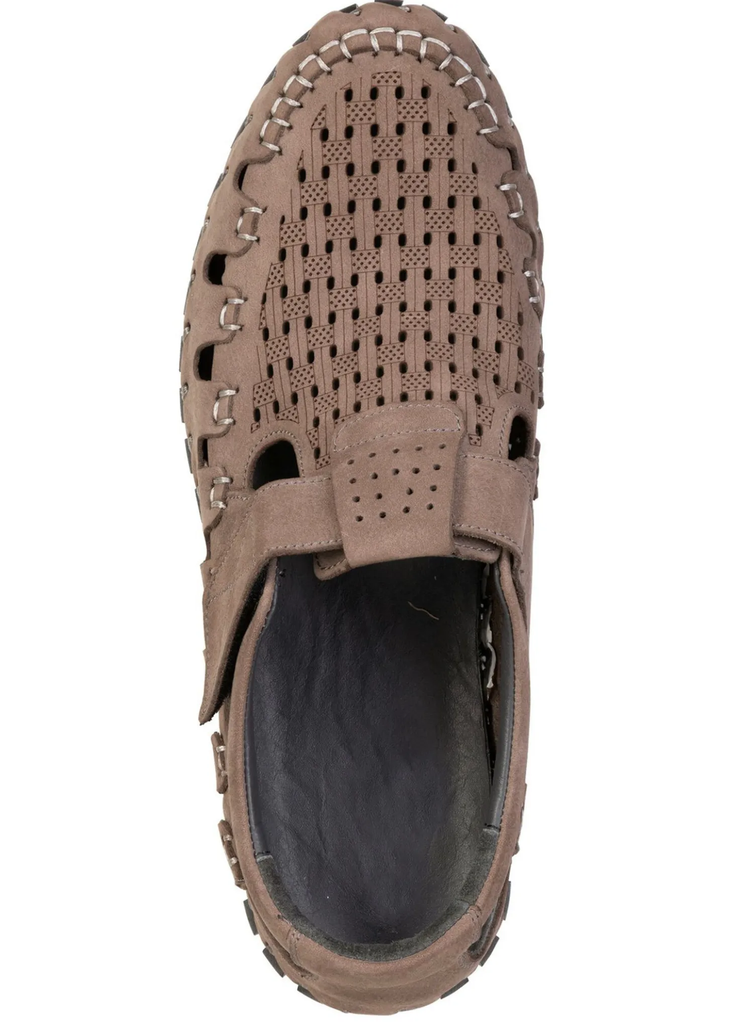 Sommerliche Herren-Slipper, mit herausnehmbarem Fußbett