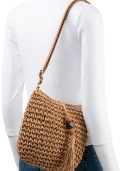Sommerliche Tasche, Damen, mit verstellbarem Umhängeriemen