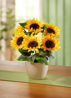Sonnenblumen-Gesteck