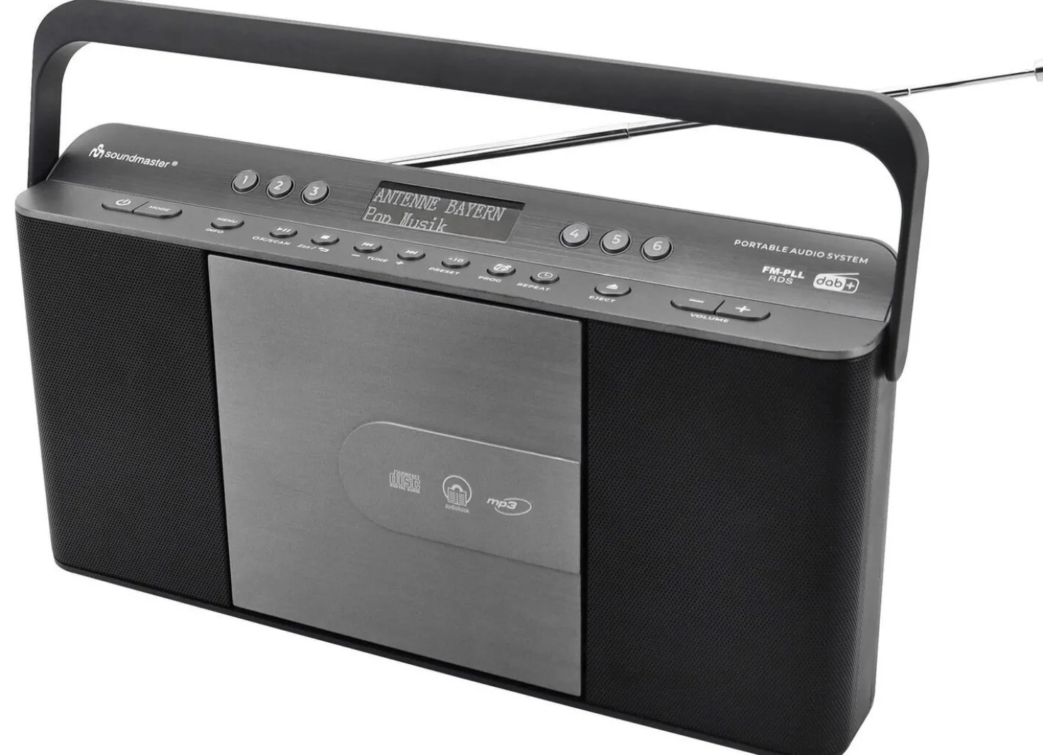 Soundmaster CD-Kofferradio RCD1870SW