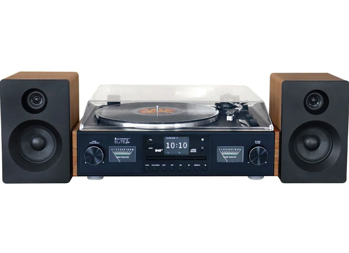 „soundmaster“ PL920 Nostalgie-Stereoanlage mit DAB+