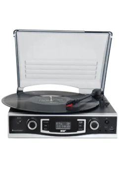 „soundmaster“ PL590SW Plattenspieler mit DAB+