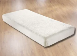 Spannbetttuch mit Sherpa-Teddy-Plüsch für kuschelig warme Nächte