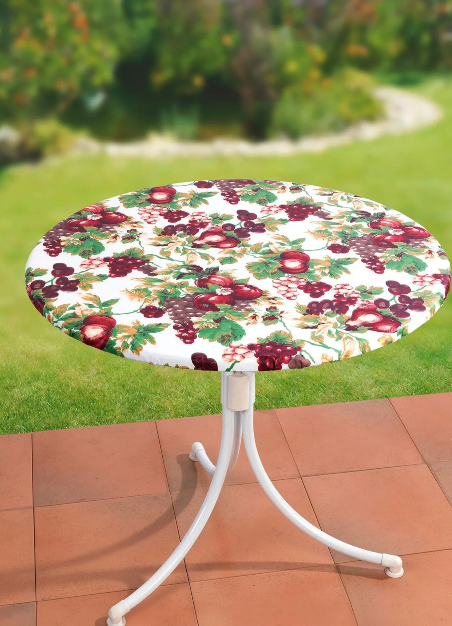 Spann-Tischdecke aus 100% PVC