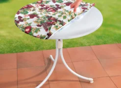 Spann-Tischdecke aus 100% PVC