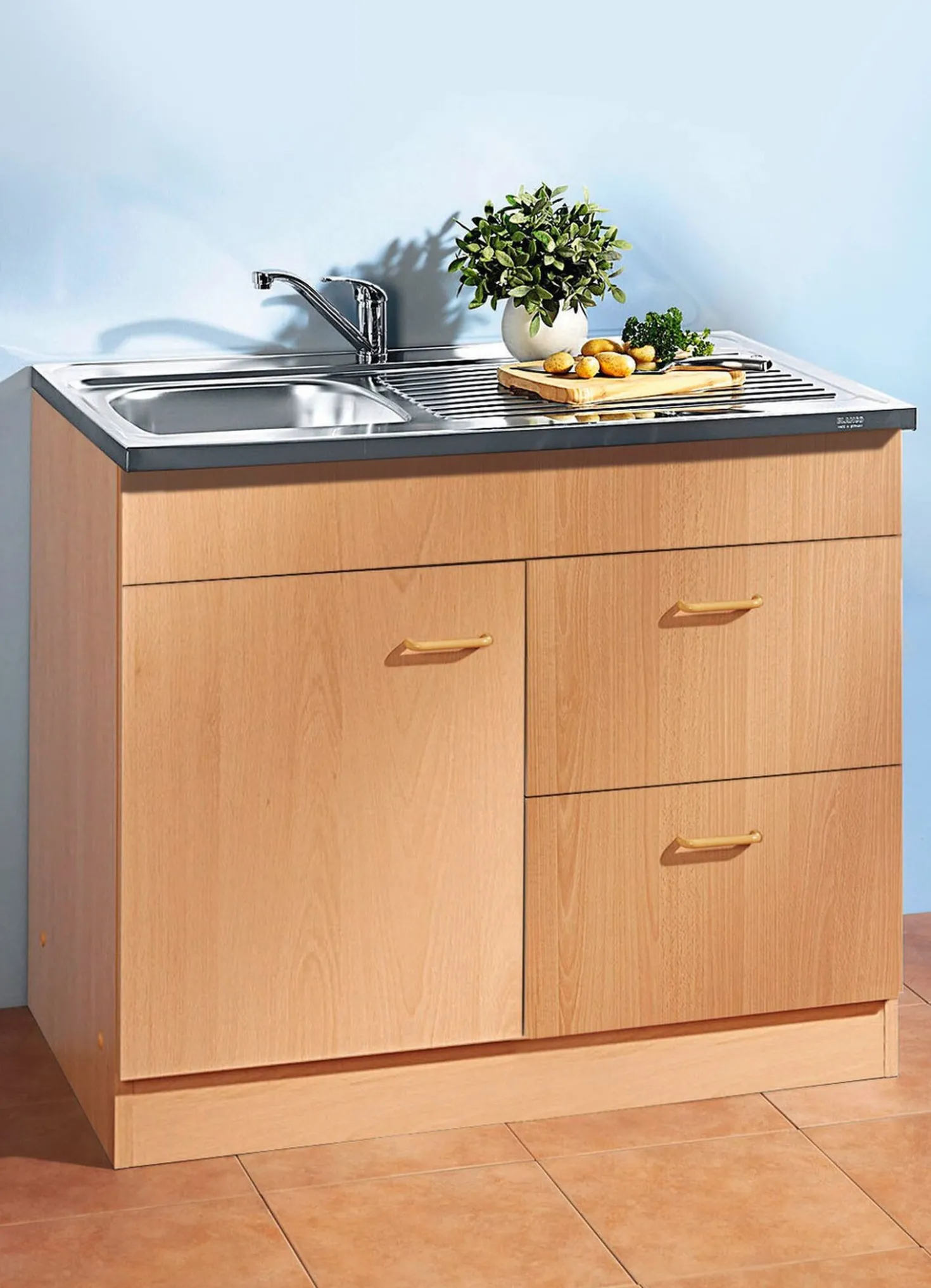 Spülen-Unterschrank, 1-türig
