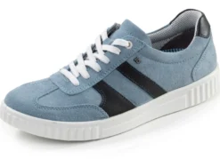 Sportliche Damen-Schnürschuhe, Weite H, mit herausnehmbarem Fußbett
