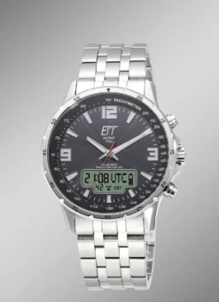 Sportliche Funk-Solar-Herrenuhr