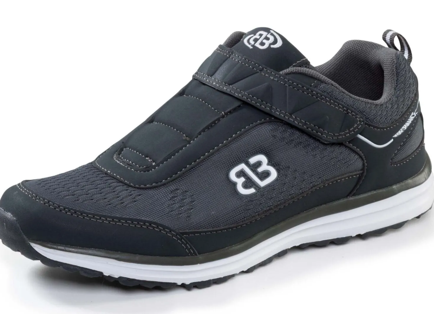 Sportliche Herren-Slipper, mit Klettverschluss