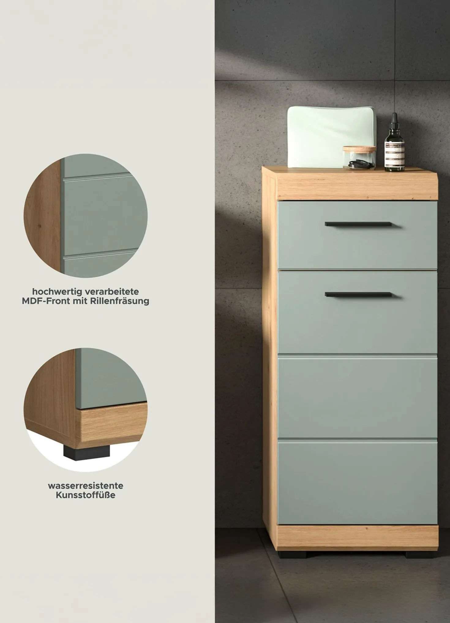 Standschrank, 1-türig