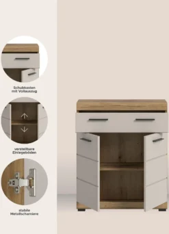 Standschrank, 2-türig