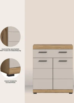 Standschrank, 2-türig