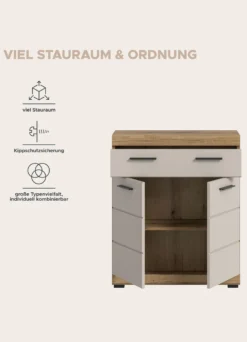 Standschrank, 2-türig