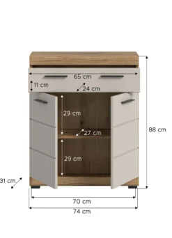 Standschrank, 2-türig