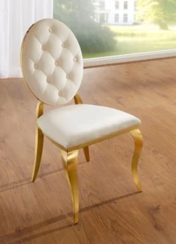 Stühle mit Schaumstoff-Polsterung, 2er-Set