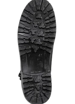Stiefelette aus Synthetikmaterial