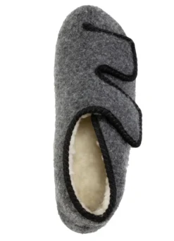 Stiefelette aus weichem Filz