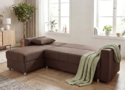 Stilsichere Polsterecke mit Bettfunktion