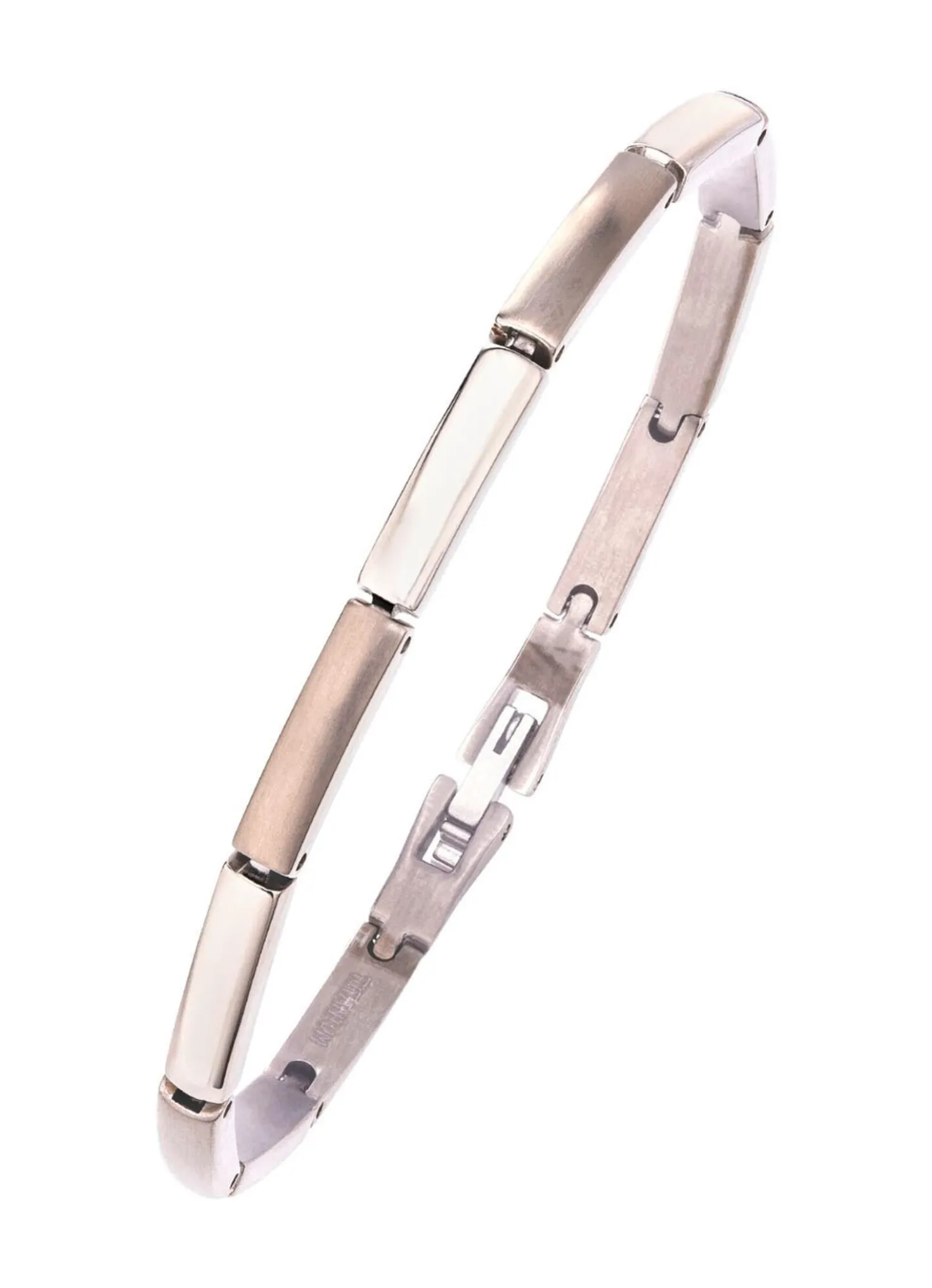 Stilvolles Armband aus Titan mit Clipverschluss
