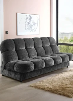 Stilvolles Schlafsofa mit Bettkasten