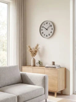 Stilvolle Wanduhr