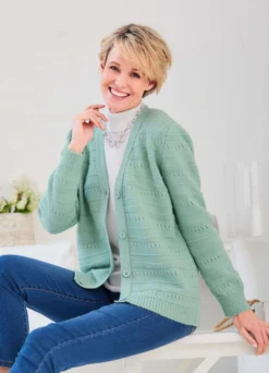 Strickjacke in sehr weicher Qualität