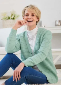 Strickjacke in sehr weicher Qualität