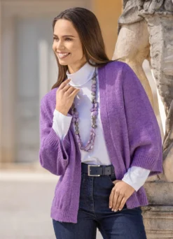 Strickjacke mit Alpaka