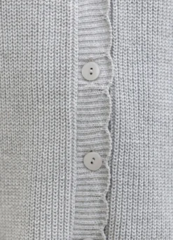 Strickjacke mit dezenten Glitzereffekten