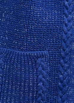 Strickjacke mit Glitzerakzenten