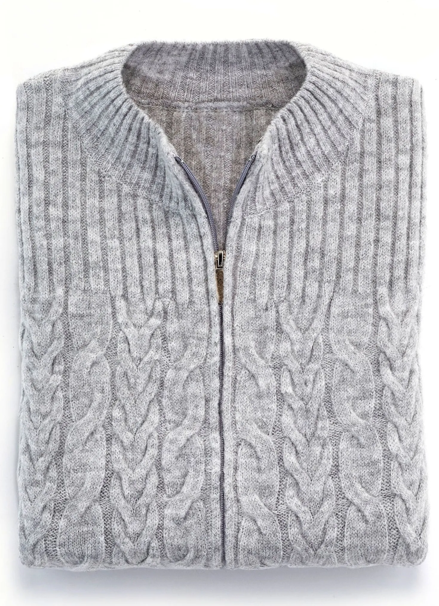 Strickjacke streckender Struktur