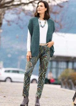 Strickweste mit Alpaka