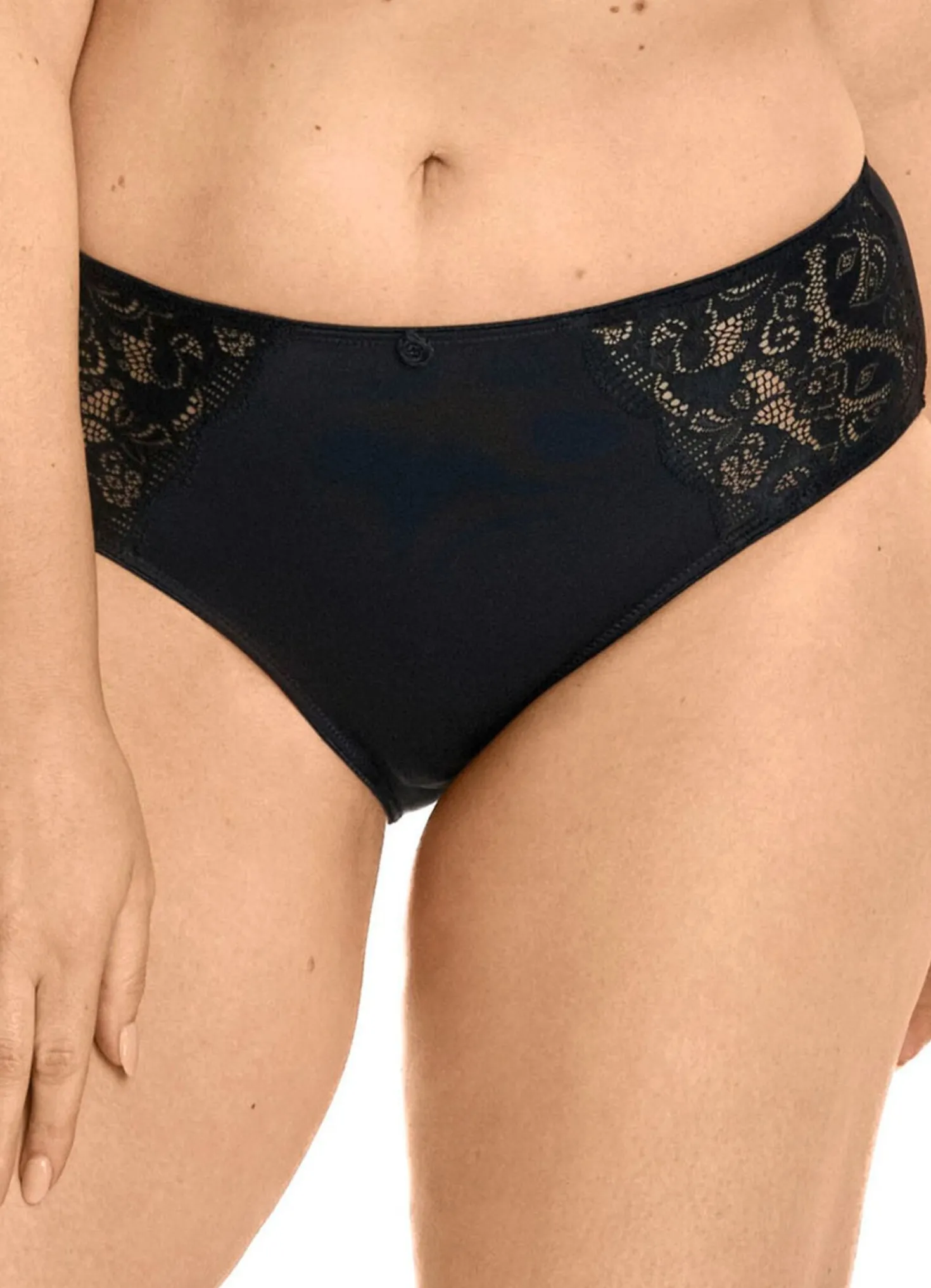 Susa Zweierpack Slips mit elastischer Spitze
