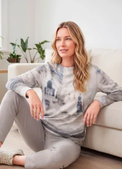 Sweatshirt mit Baumwolle