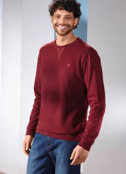 Sweatshirt mit Stickerei