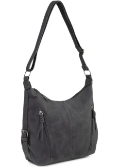 Tasche aus weichem, dezent schattiertem Synthetik