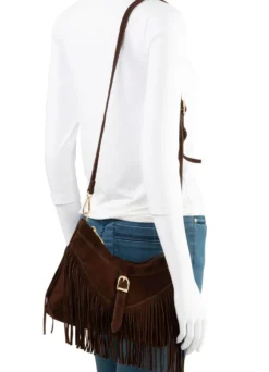 Tasche, Damen, im Fransen-Look