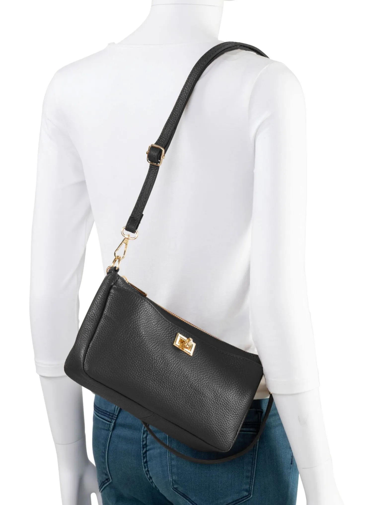 Tasche, Damen, mit abnehmbarem Umhängeriemen