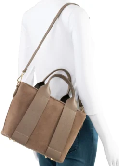 Tasche, Damen, mit abnehmbarem Umhängeriemen