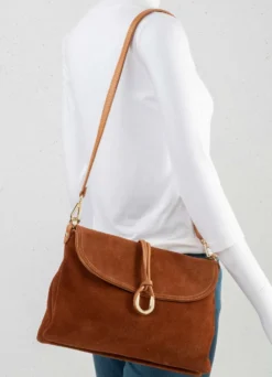 Tasche, Damen, mit abnehmbarem, verstellbarem Umhängeriemen