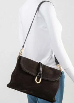 Tasche, Damen, mit abnehmbarem, verstellbarem Umhängeriemen