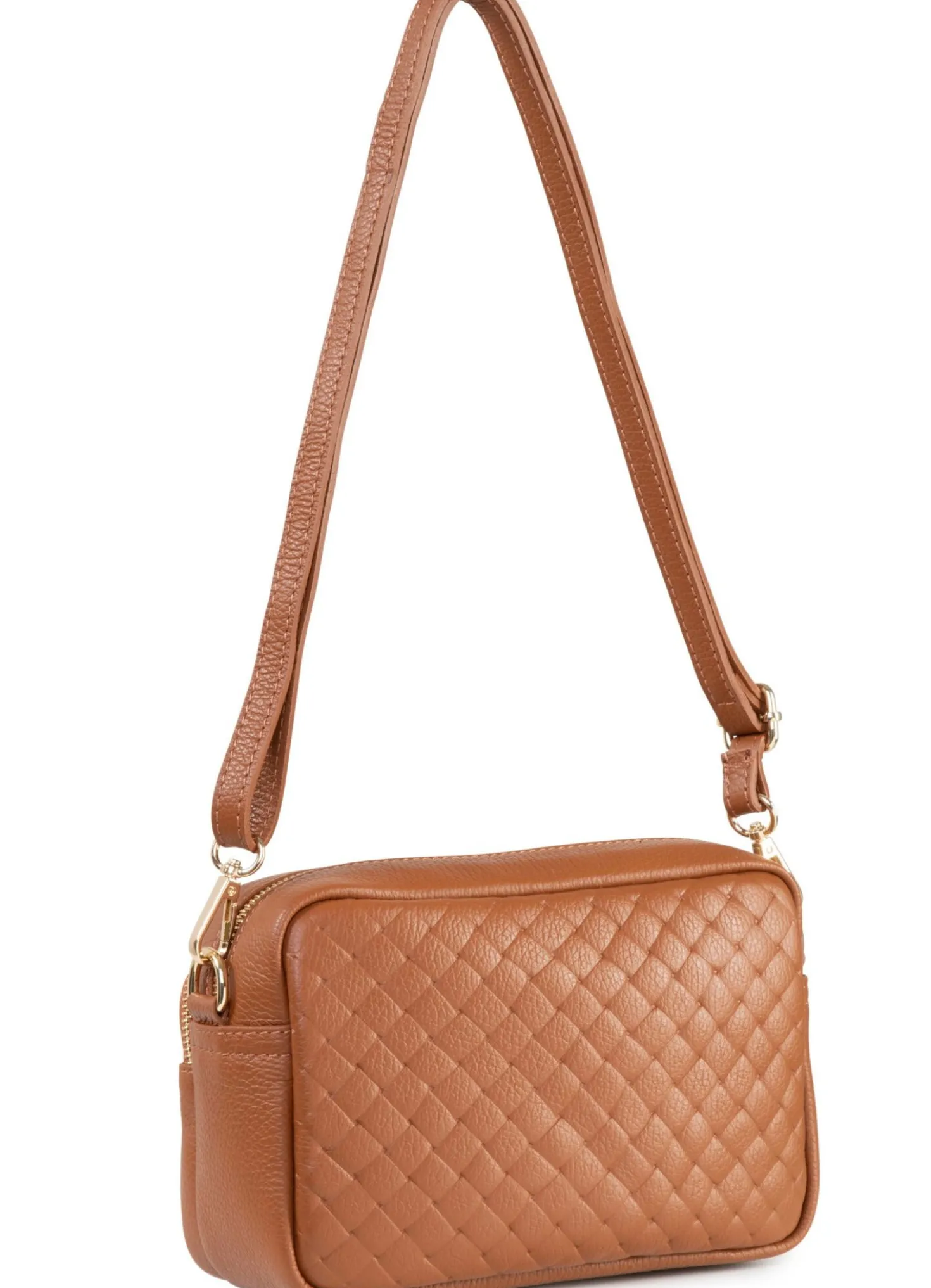Tasche, Damen, mit Flecht-Optik