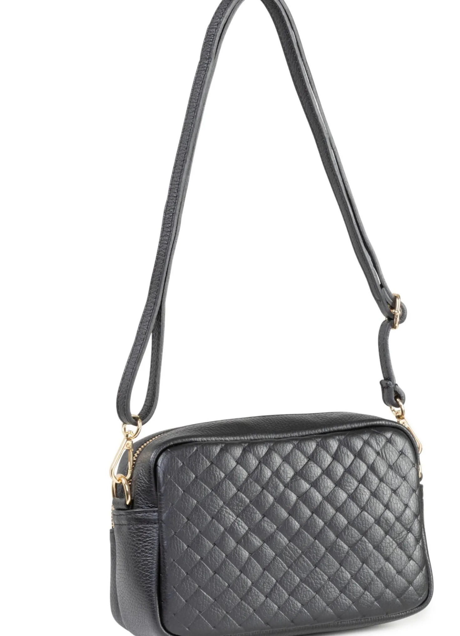 Tasche, Damen, mit Flecht-Optik
