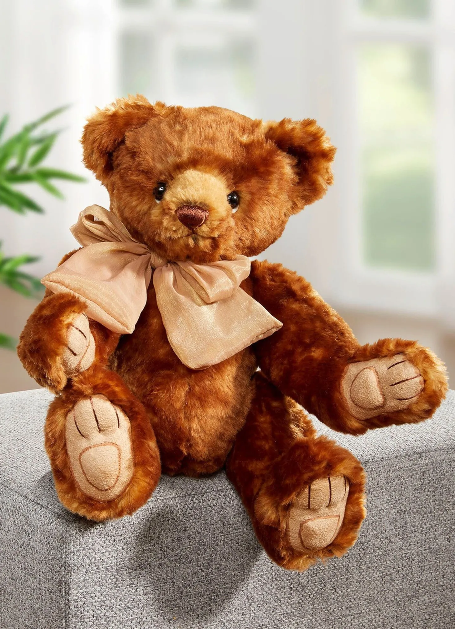 Teddybär Bastien von Clemens Spieltiere mit Clemens-Pass
