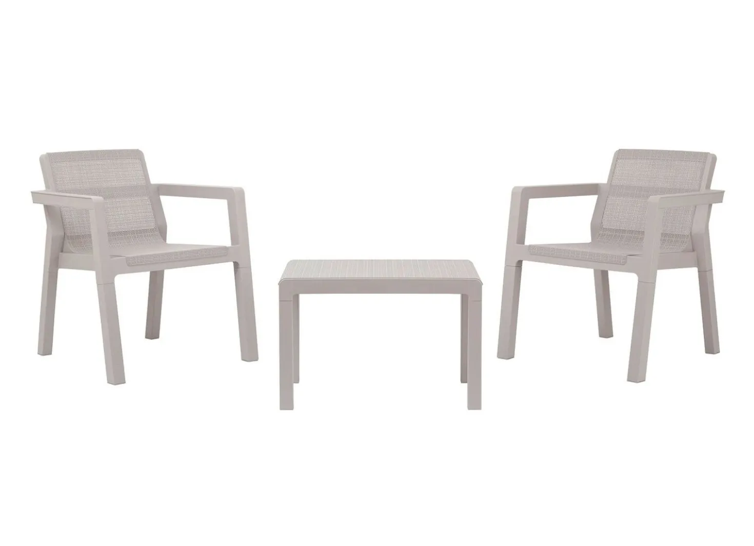 3-teiliges Balkon-Set