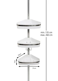Teleskop Dusch- und Badeckregal