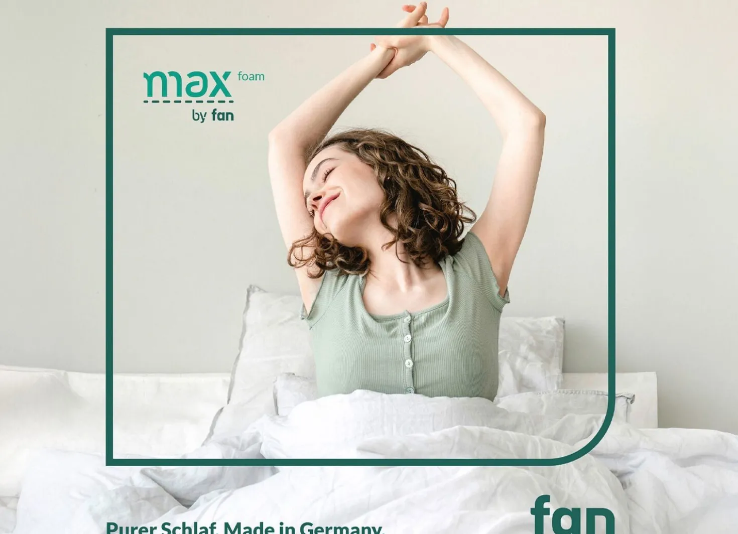 TESTSIEGER Mehrzonen-Matratze „max foam by fan“