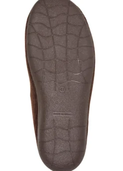 Textil-Hausschuh in Cord-Optik