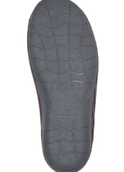 Textil-Hausschuh in Cord-Optik